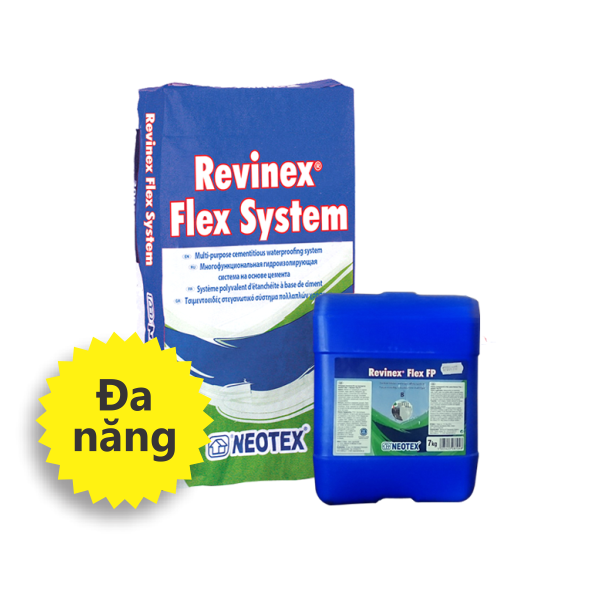 Chống thấm (Gốc xi măng) Revinex Flex FP – 32Kg/Bộ