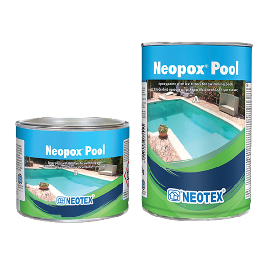Vật liệu phủ bể bơi (Gốc Epoxy) Neopox Pool – Bộ 1Kg/5Kg/10Kg