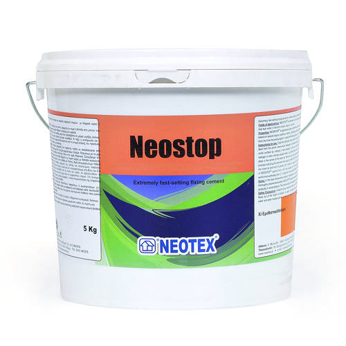 Vữa đông cứng nhanh Neostop – 5Kg/Thùng