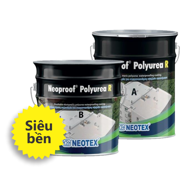Chống thấm (Gốc Polyurea) Neoproof Polyurea R – 19Kg/Bộ