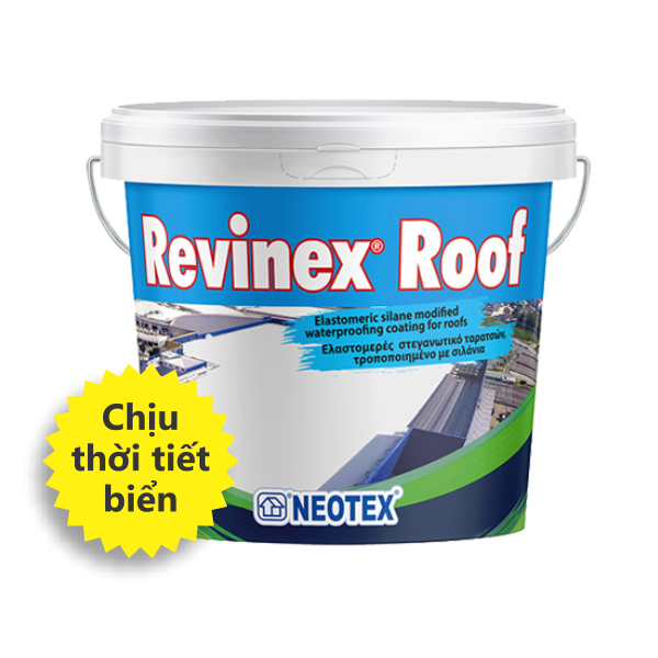 Chống thấm (Gốc Acrylic + Silane) Revinex Roof – 12Kg/Thùng