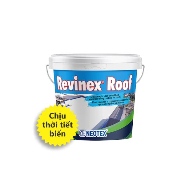 Chống thấm (Gốc Acrylic + Silane) Revinex Roof – 5Kg/Thùng