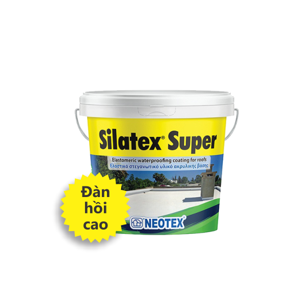 Chống thấm (Gốc Acrylic) Silatex Super – 5Kg/Thùng